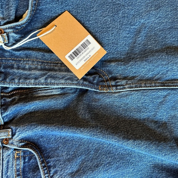 Reformation Jayde High Rise Denim Midi Skirt in Hana Size 26 NWT - Picture 4 of 4